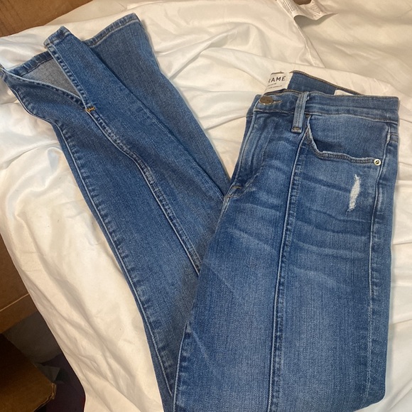 Frame Le High Skinny 26 split ankles - Picture 5 of 6